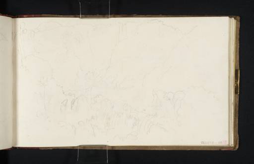 Joseph Mallord William Turner, ‘Cascata delle Marmore from the Belvedere Inferiore’ 1819