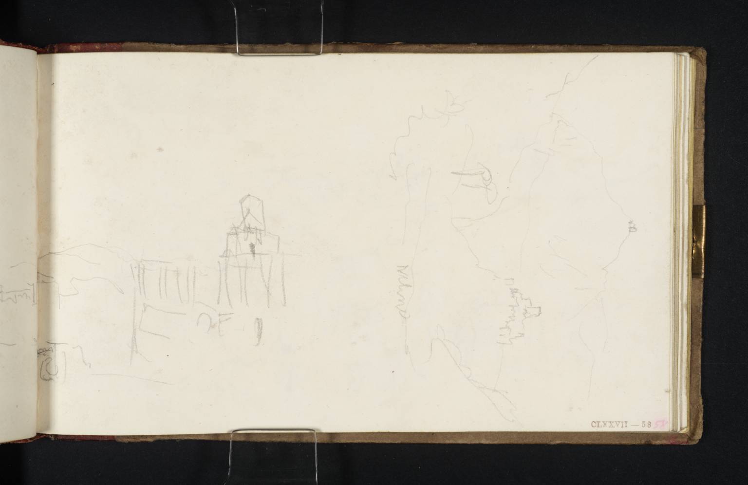 Buildings, ?Terni; and a View of Papigno