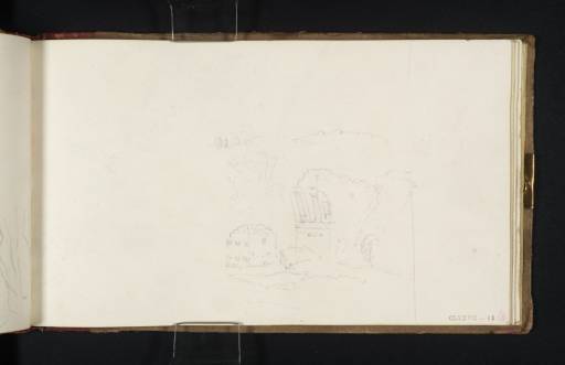 Joseph Mallord William Turner, ‘Part of the Bridge of Augustus, Narni’ 1819