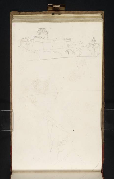 Joseph Mallord William Turner, ‘The Forte Sangallo at Civita Castellana’ 1819
