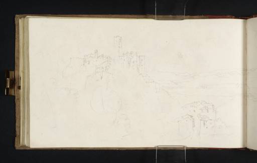 Joseph Mallord William Turner, ‘Borghetto from the South, with a Distant View of the Ponte Felice’ 1819
