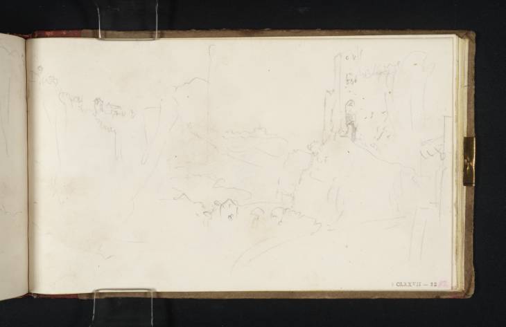 Joseph Mallord William Turner, ‘The Rocca dei Borgia, Nepi’ 1819