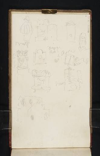 Joseph Mallord William Turner, ‘The Tomb of Nero, Rome’ 1819