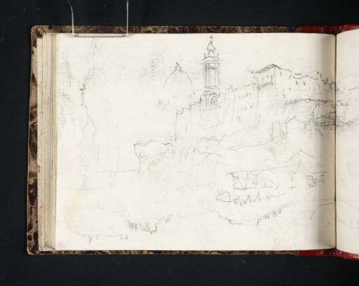 Joseph Mallord William Turner, ‘The Sanctuary of Santa Casa in Loreto, from the North’ 1829