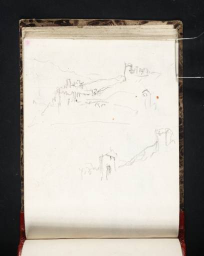Joseph Mallord William Turner, ‘Hilltop Fortifications’ 1829