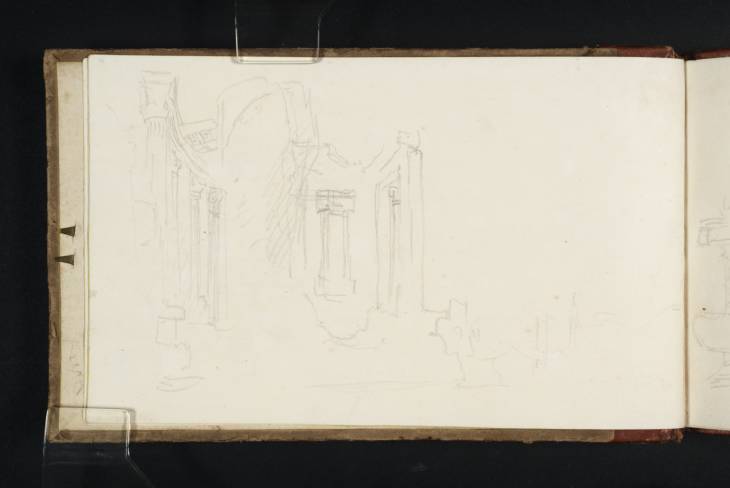 Joseph Mallord William Turner, ‘The So-Called Temple of Vesta, Tivoli’ 1819