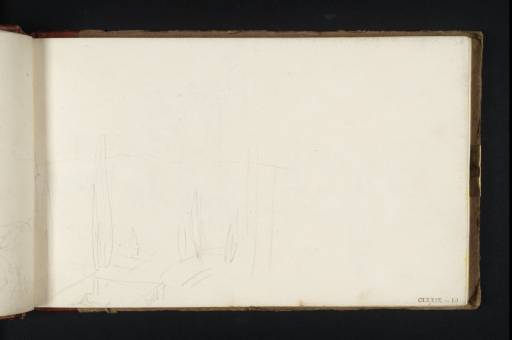 Joseph Mallord William Turner, ‘The Villa d'Este, Tivoli’ 1819