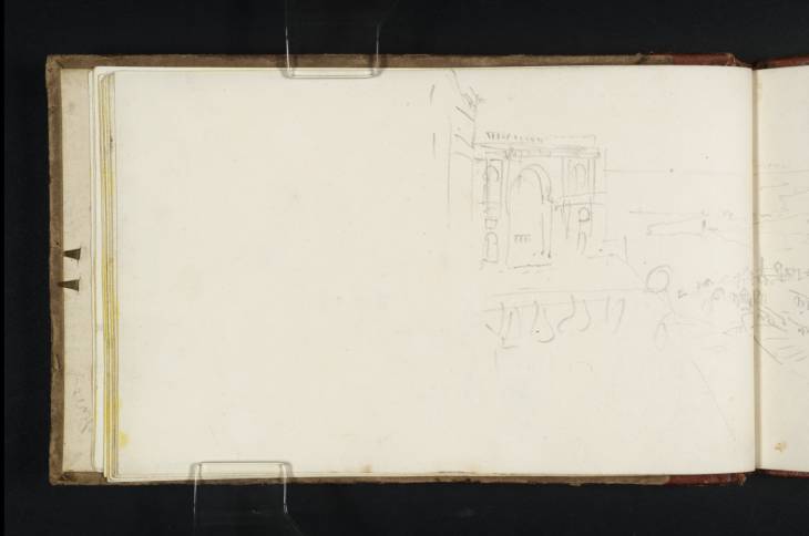 Joseph Mallord William Turner, ‘The Gran Loggia of the Villa d'Este, Tivoli’ 1819