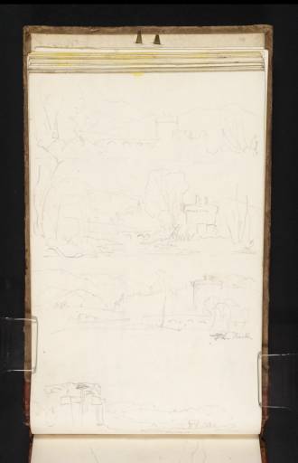 Joseph Mallord William Turner, ‘Four Views of the Tomb of the Plautii, near Tivoli’ 1819