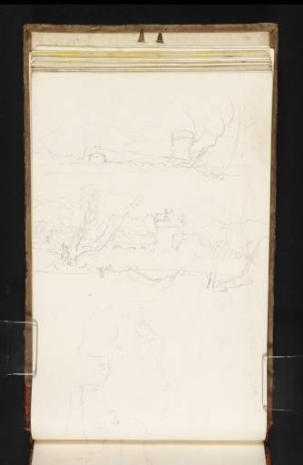 Joseph Mallord William Turner, ‘Sketches of the Tomb of the Plautii and Ponte Lucano’ 1819