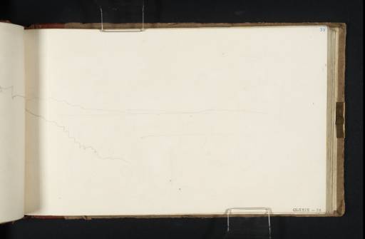 Joseph Mallord William Turner, ‘Part of a Landscape View, from Villa d'Este, Tivoli’ 1819