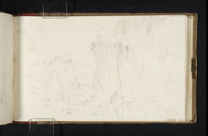 Joseph Mallord William Turner, ‘Cascades, Tivoli’ 1819