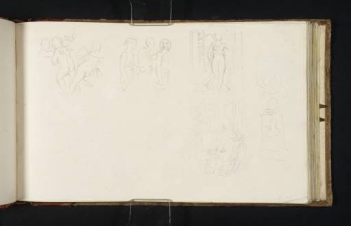 Joseph Mallord William Turner, ‘Studies of Sculptural Fragments at ?Tivoli’ 1819