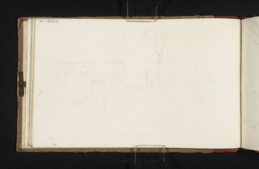 Joseph Mallord William Turner, ‘?Building in Tivoli’ 1819