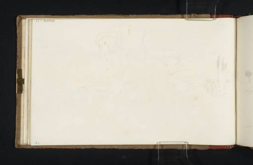 Joseph Mallord William Turner, ‘Rocca Pia, Tivoli’ 1819