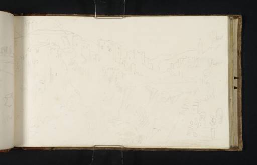 Joseph Mallord William Turner, ‘The Grand Cascade, Tivoli, from the Ponte San Rocco’ 1819