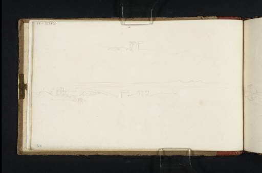 Joseph Mallord William Turner, ‘?Distant View of the Tomb of the Plautii, near Tivoli’ 1819
