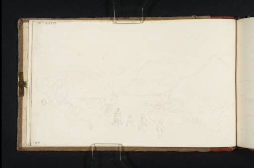 Joseph Mallord William Turner, ‘Ruined Aqueducts at Ponte degli Arci, near Tivoli’ 1819