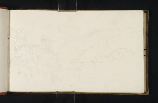 Joseph Mallord William Turner, ‘The So-Called Temple of Vesta, Tivoli’ 1819