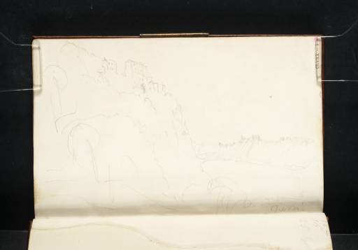 Joseph Mallord William Turner, ‘Lake Nemi from Genzano’ 1819