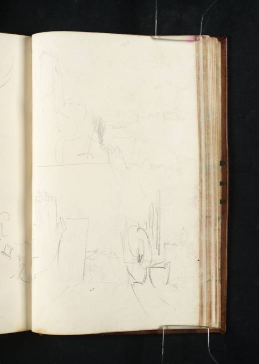 Joseph Mallord William Turner, ‘?Two Views of Lake Nemi’ 1819