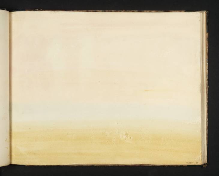 Joseph Mallord William Turner, ‘?A Wide Beach and the Sea below a Bright Sky’ 1819