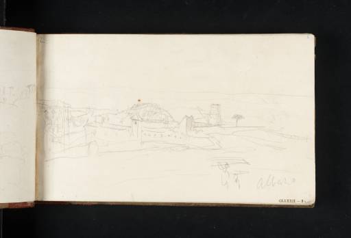 Joseph Mallord William Turner, ‘View of Albano from the Via Appia’ 1819