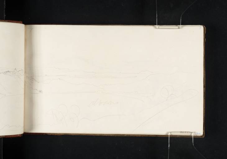 Joseph Mallord William Turner, ‘Lake Albano’ 1819