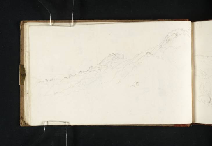 Joseph Mallord William Turner, ‘Rocca di Papa and Monte Cavo’ 1819