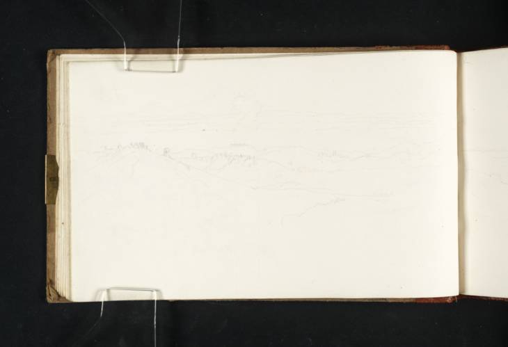 Joseph Mallord William Turner, ‘Distant View of Lake Albano’ 1819