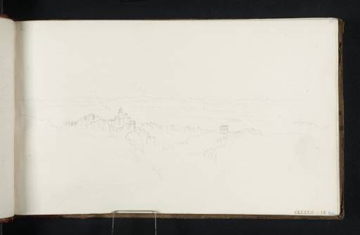 Joseph Mallord William Turner, ‘View of Marino, near Lake Albano’ 1819
