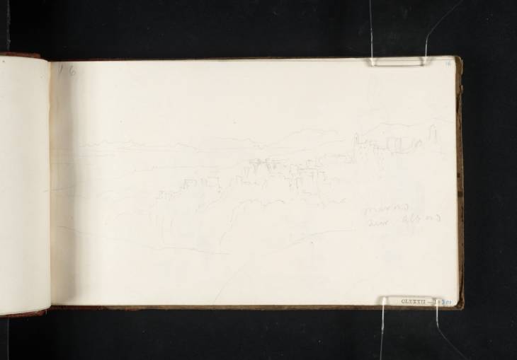 Joseph Mallord William Turner, ‘Marino, near Lake Albano’ 1819
