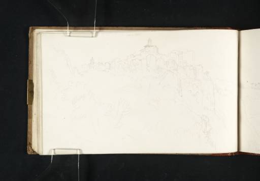 Joseph Mallord William Turner, ‘View of Genzano and Lake Nemi’ 1819