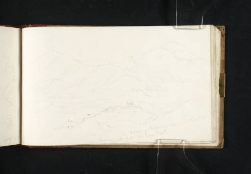 Joseph Mallord William Turner, ‘Two views of Rocca di Papa’ 1819