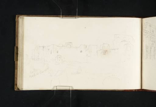 Joseph Mallord William Turner, ‘Baths of Caracalla, Rome’ 1819