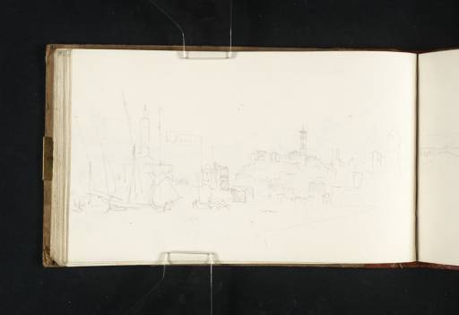Joseph Mallord William Turner, ‘The Porto di Ripa Grande, Rome’ 1819