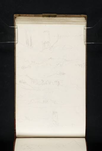 Joseph Mallord William Turner, ‘Five Landscape Sketches, probably in the Roman Campagna’ 1819