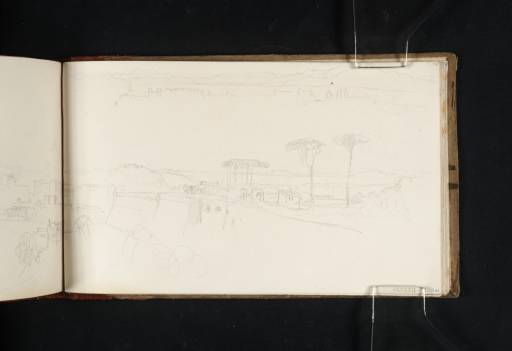 Joseph Mallord William Turner, ‘View of St Peter's and the Vatican, Rome from the South, with the Janiculum Hill’ 1819