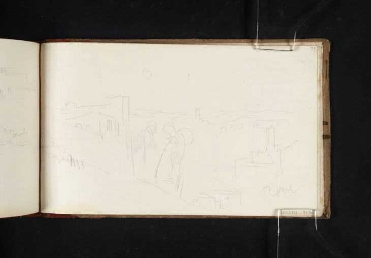 Joseph Mallord William Turner, ‘View of Rome from ?San Pietro in Montorio’ 1819