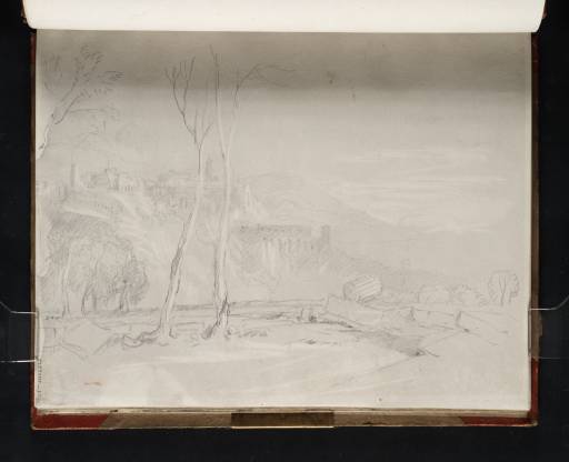 Joseph Mallord William Turner, ‘View of Tivoli from the Ruins of the Villa of Quintilius Varus’ 1819