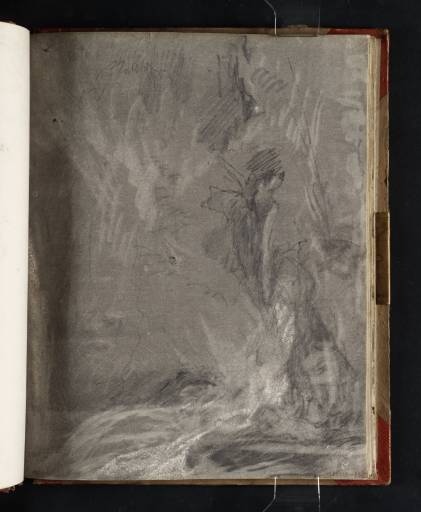 Joseph Mallord William Turner, ‘Study of a Waterfall, Tivoli’ 1819