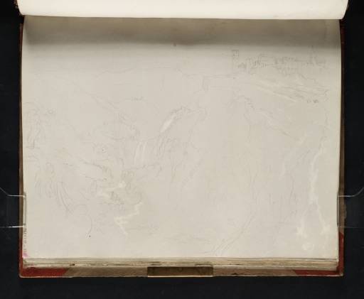 Joseph Mallord William Turner, ‘The Cascatelli, Tivoli, from the Valley’ 1819