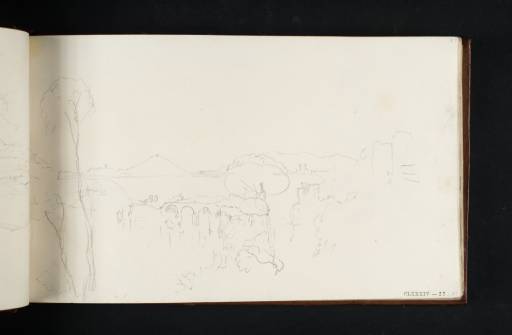 Joseph Mallord William Turner, ‘View of the Bay of Gaeta from Porto Caposele, Formia’ 1819