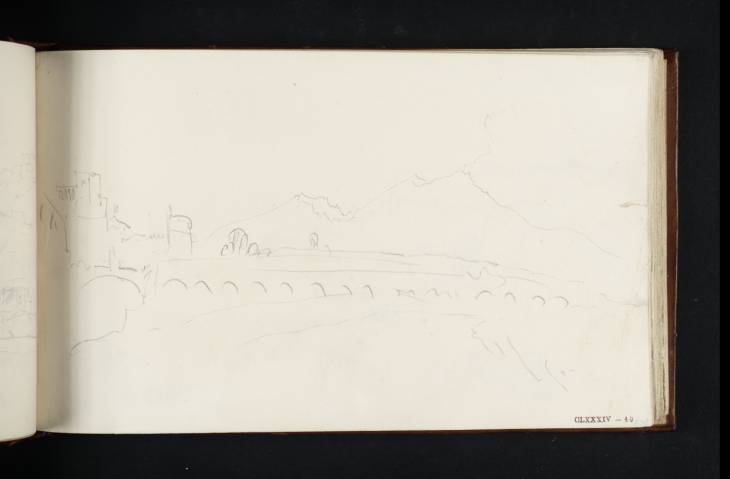 Joseph Mallord William Turner, ‘Vesuvius and Monte Somma from Naples’ 1819