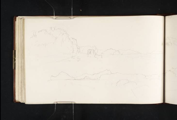 Joseph Mallord William Turner, ‘Sketches from the Ascent of Vesuvius, Including a Distant View of Sorrento and Capri’ 1819