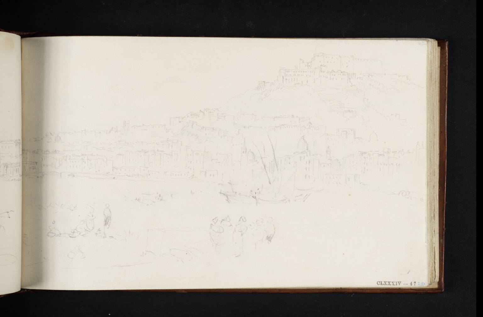 Part of a View of Naples from the Marinella