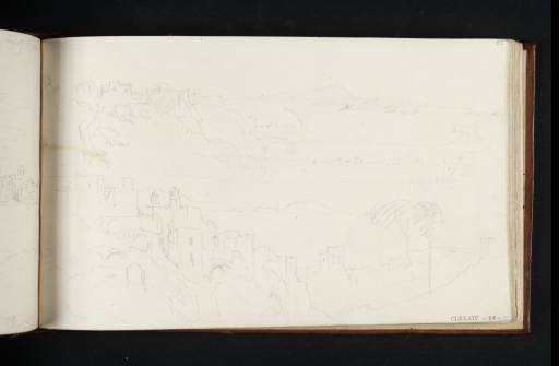 Joseph Mallord William Turner, ‘View of the Bay of Pozzuoli with the Islands of Nisida and Ischia; and a View of Capri from ?Pozzuoli’ 1819