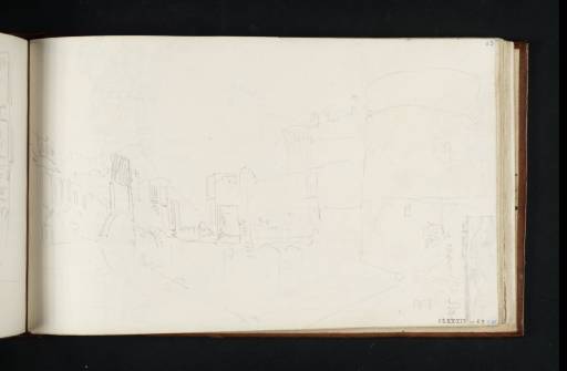 Joseph Mallord William Turner, ‘Vesuvius from Castel Nuovo, Naples’ 1819