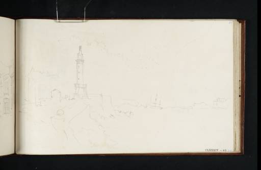 Joseph Mallord William Turner, ‘The Mole Lighthouse, Naples’ 1819