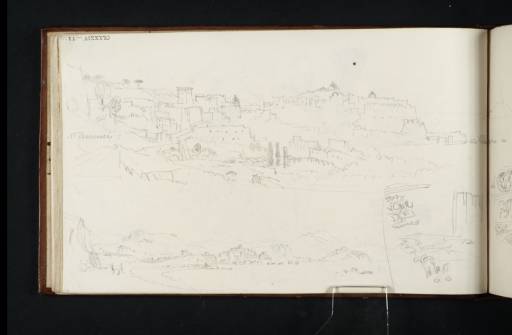 Joseph Mallord William Turner, ‘Two Views of Pozzuoli; and Part of the Ruins of the So-Called Temple of Serapis’ 1819